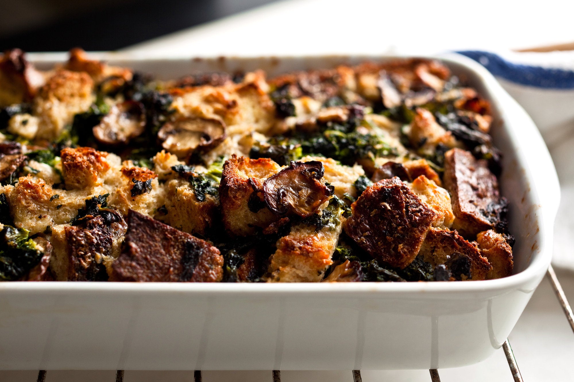 Chef Series: Roasted Oyster Mushroom and Kale Strata, beet-pickled sha – AcreMade