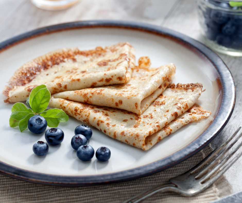 Vegan Gluten-Free Sweet Egg Crepes | Plant-Based Recipes – AcreMade