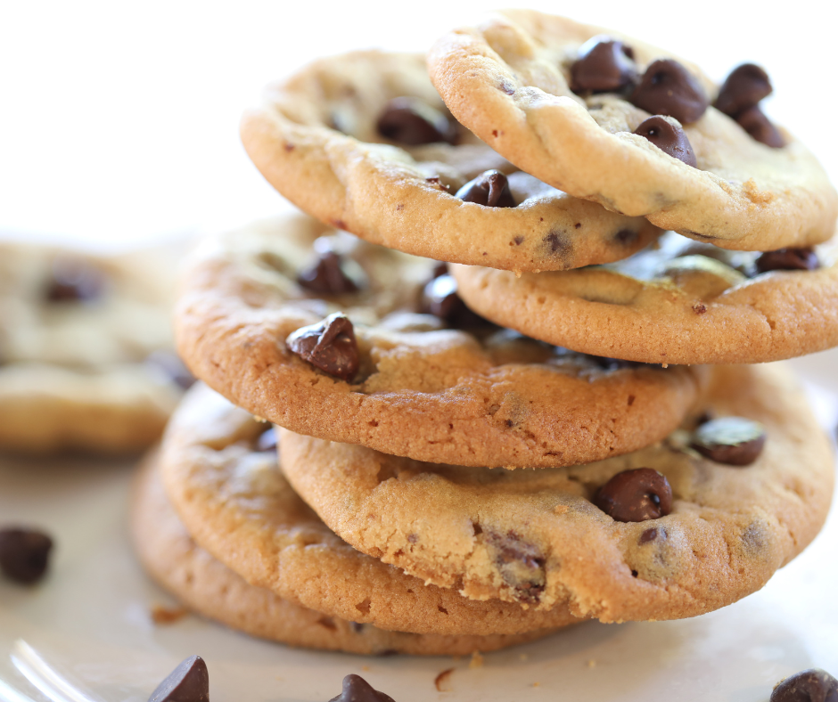 Delicious vegan, gluten-free chocolate chip cookies