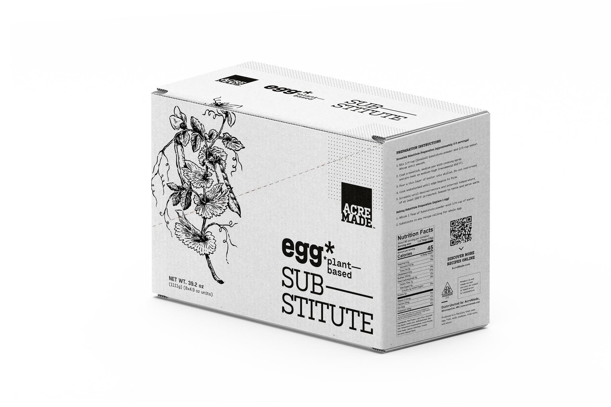 Plant-Based Egg Substitute Multipack